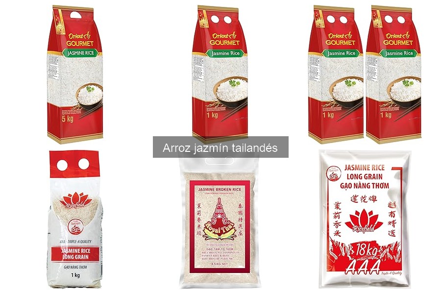Beneficios del arroz jazmín tailandés en la cocina