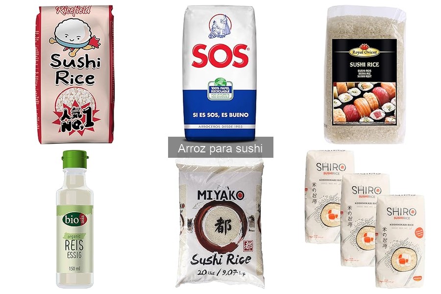 Beneficios del Arroz para Sushi: Nutrición y Preparación