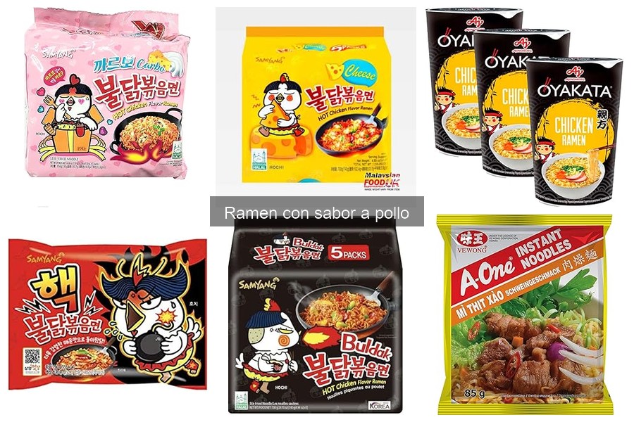Beneficios del ramen con sabor a pollo para tu salud