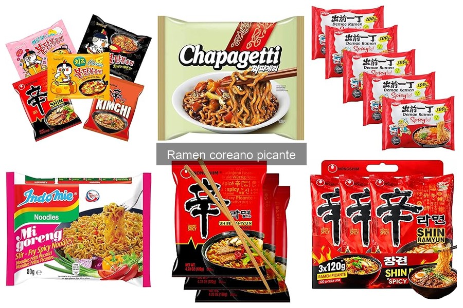 Beneficios del ramen coreano picante: sabor y nutrición