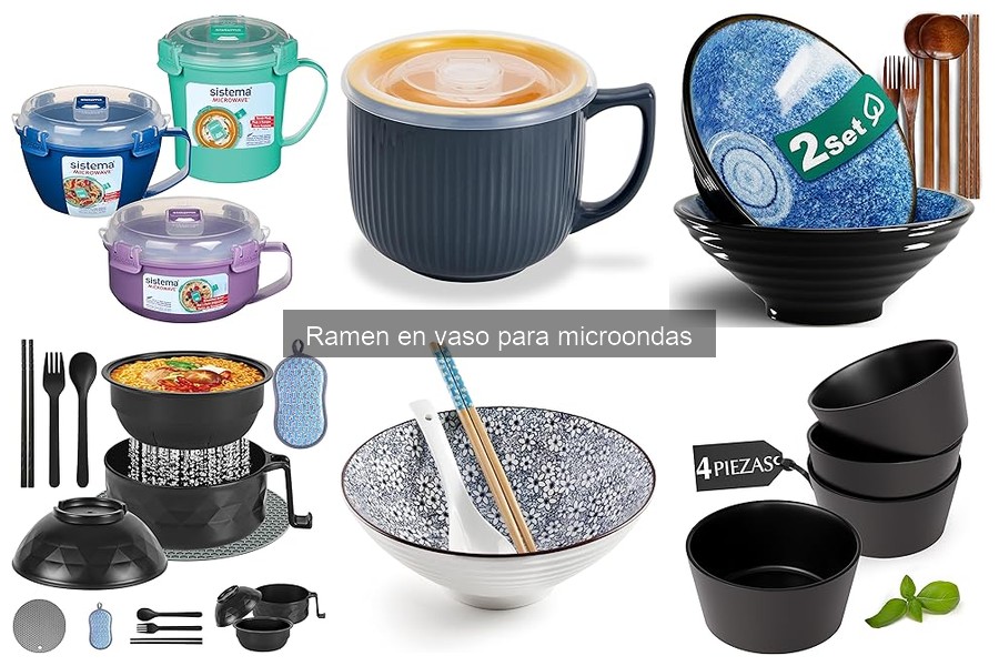 Beneficios del ramen en vaso para microondas