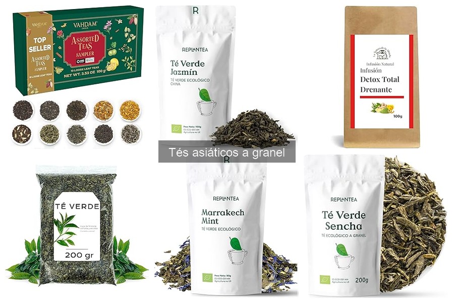 Beneficios del té asiático a granel para tu salud