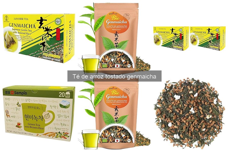Beneficios del té de arroz tostado genmaicha para tu salud