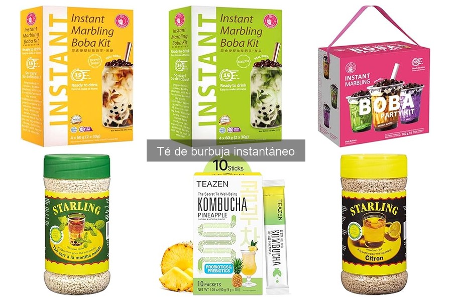 Beneficios del té de burbuja instantáneo: ¡Descúbrelos!