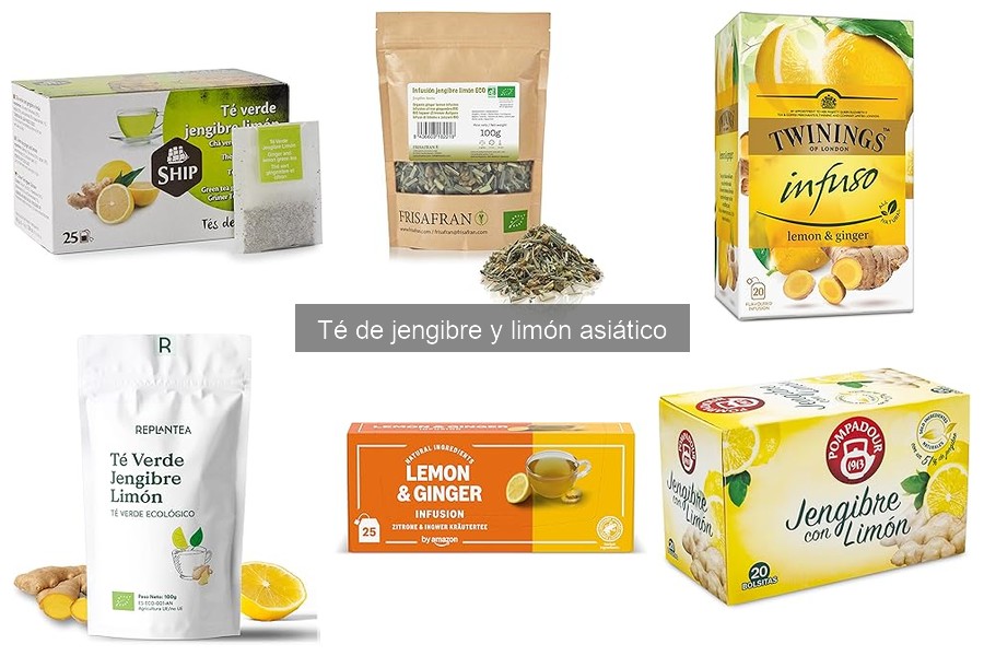 Beneficios del té de jengibre y limón para la salud