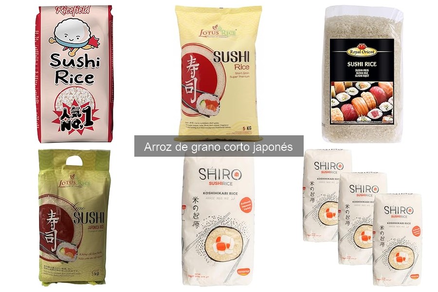 Beneficios nutricionales del arroz de grano corto japonés