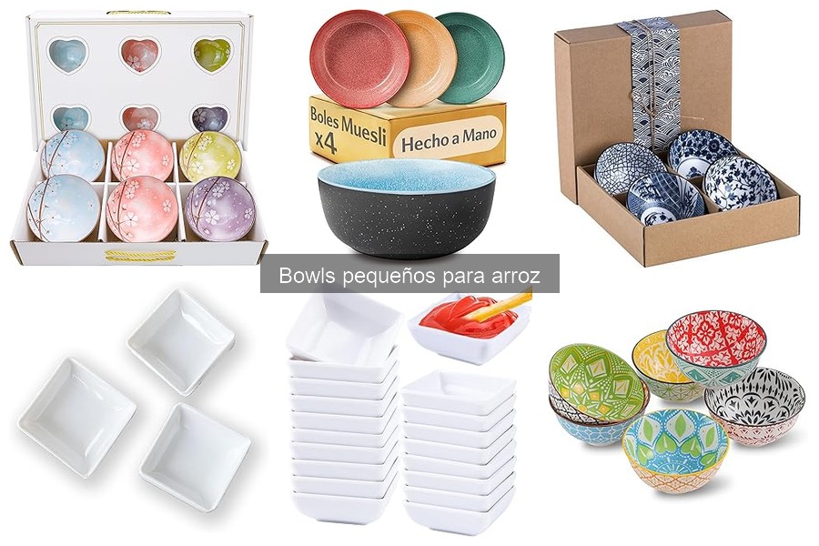 Bowls Pequeños para Arroz: ¿Qué Son y Cómo Usarlos?