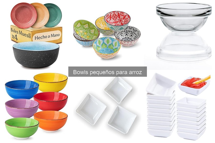 Bowls pequeños para arroz: ¿se pueden usar en el microondas?