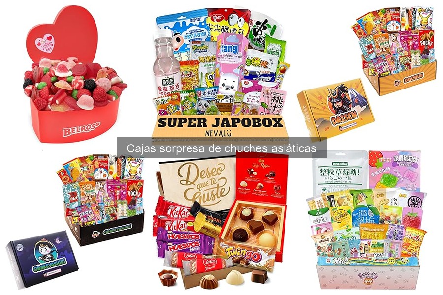 Cajas sorpresa de chuches asiáticas para niños: ¿son adecuadas?