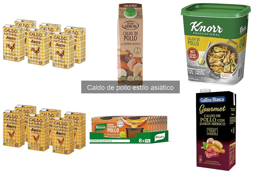 Caldo de Pollo Asiático: Tipos y Preparación
