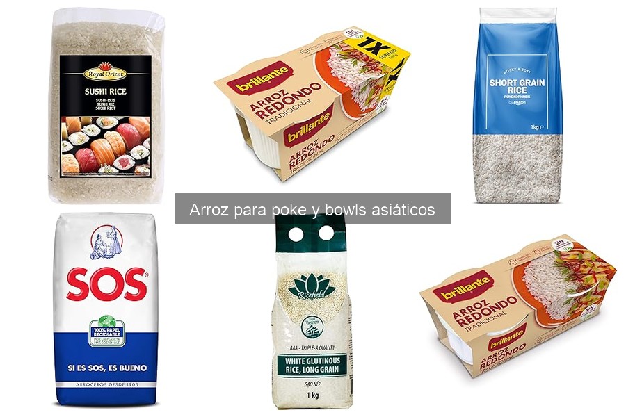 Calorías del arroz en poke bowls: lo que necesitas saber