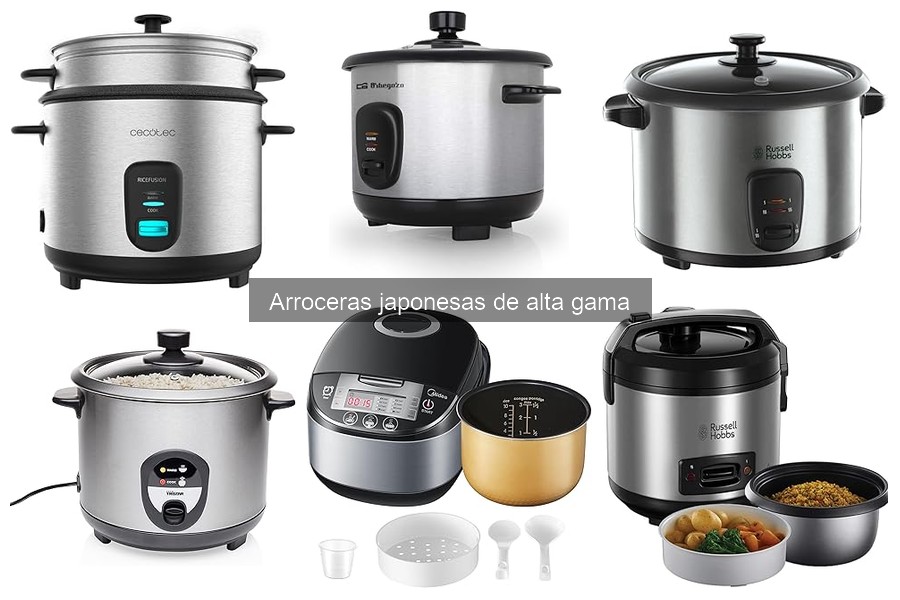Características esenciales de una arrocera japonesa de alta gama
