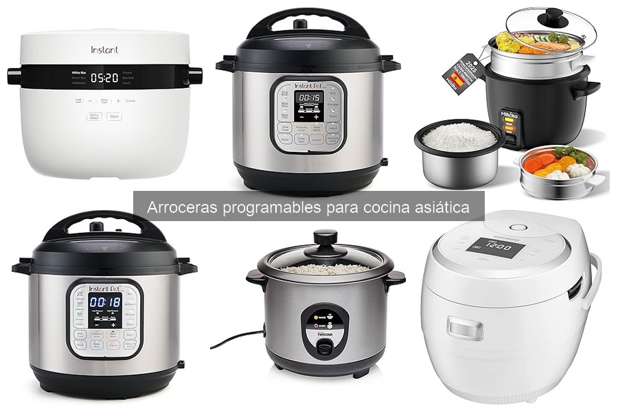 Características imprescindibles de una arrocera programable