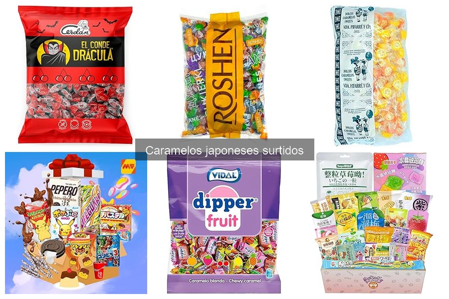 Caramelos japoneses surtidos: regalos únicos y creativos