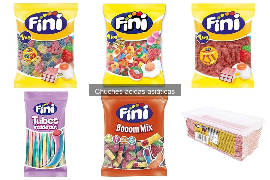 Chuches ácidas asiáticas: todo sobre sus características