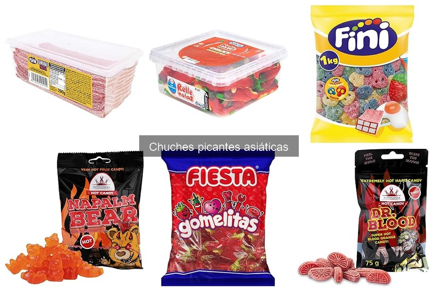 Chuches picantes asiáticas: Qué son y ejemplos sabrosos