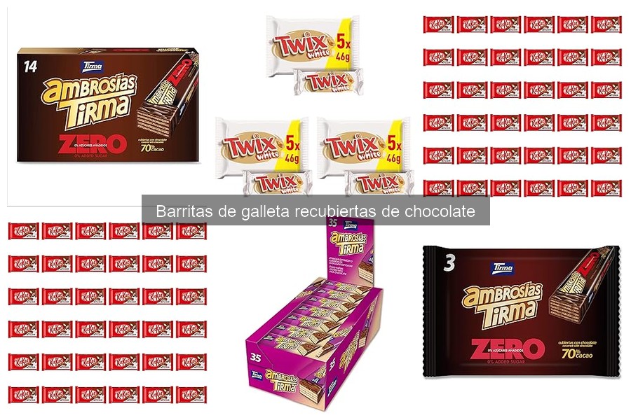 Cómo almacenar barritas de galleta recubiertas de chocolate