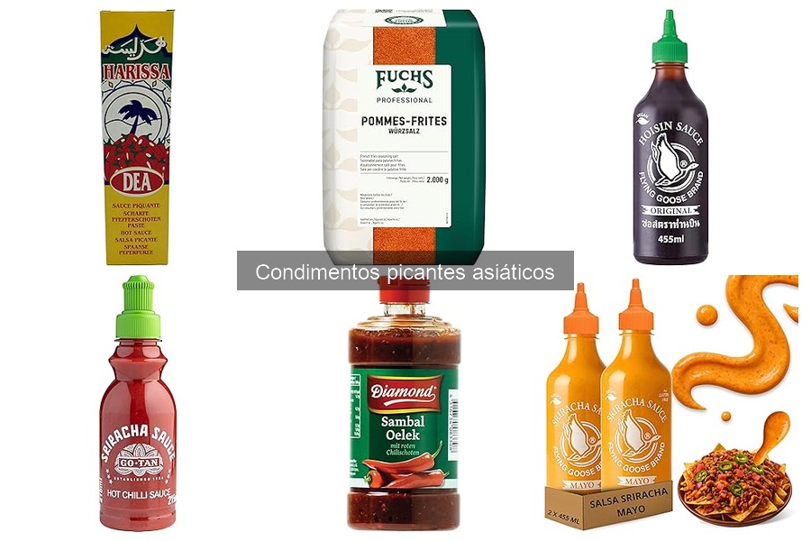 Cómo almacenar condimentos picantes asiáticos correctamente