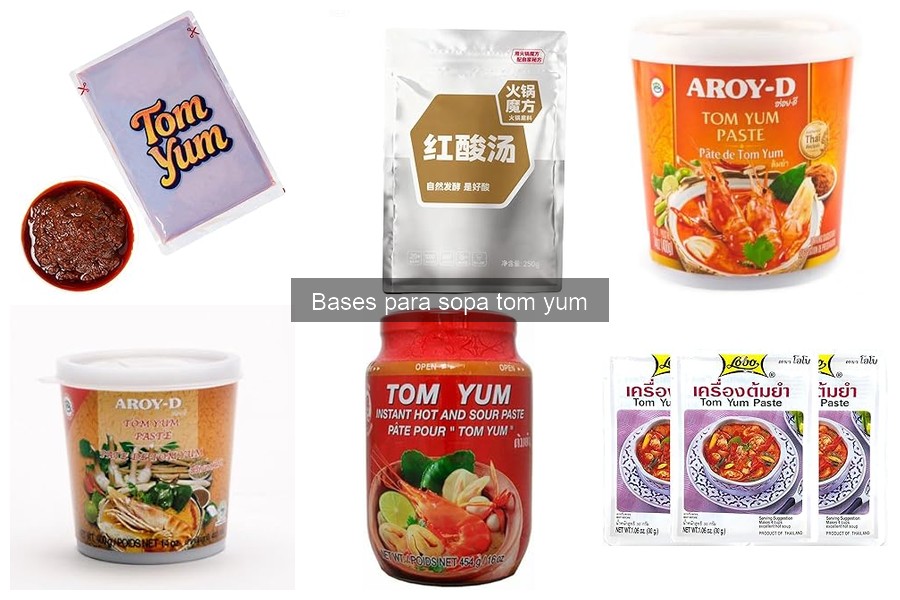 Cómo almacenar correctamente la base para sopa tom yum