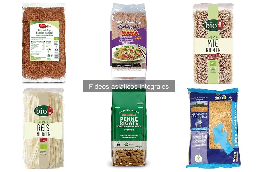 Cómo almacenar fideos asiáticos integrales correctamente