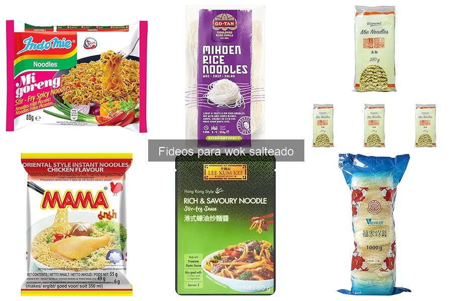 Cómo almacenar fideos para wok después de abrir el paquete