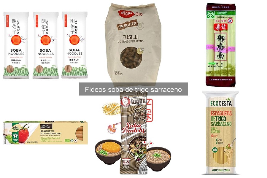 Cómo almacenar fideos soba de trigo sarraceno correctamente