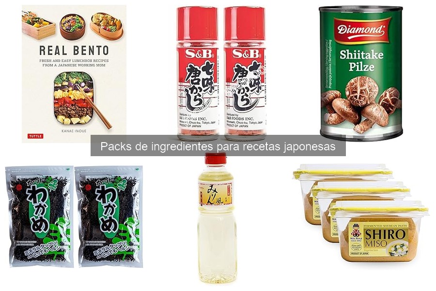 Cómo almacenar ingredientes de recetas japonesas correctamente