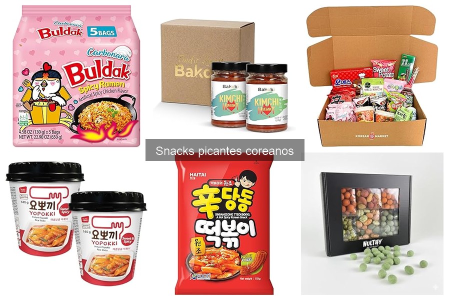 Cómo almacenar snacks picantes coreanos de forma correcta