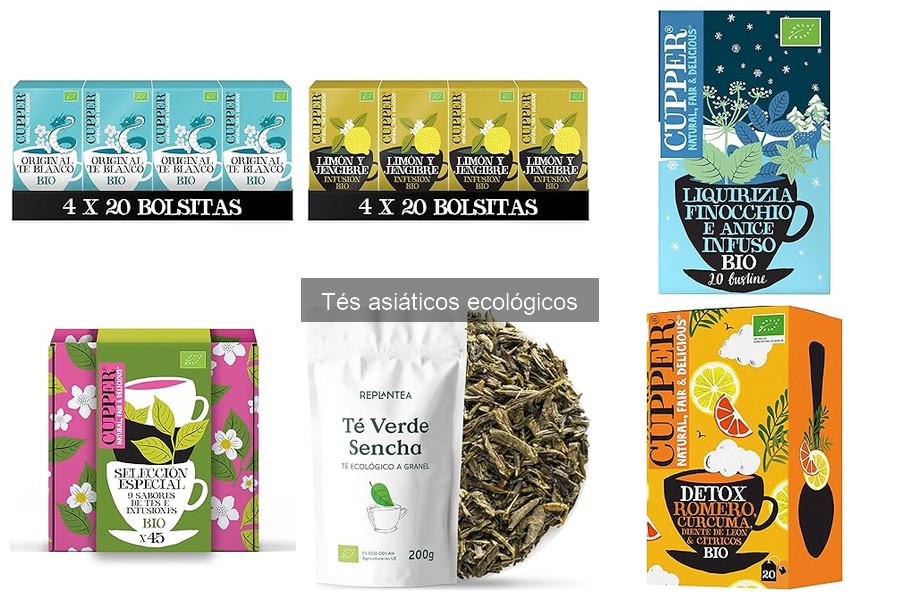 Cómo almacenar tés asiáticos ecológicos y mantener su frescura