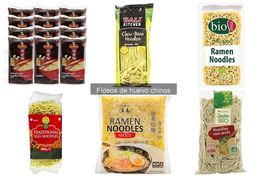 Cómo cocinar fideos de huevo chinos: técnicas y tiempos