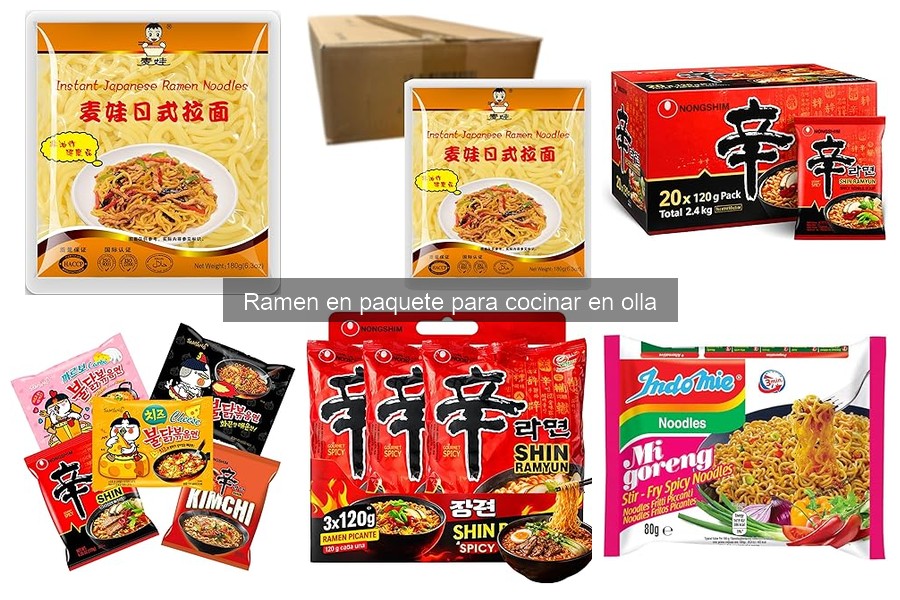 Cómo cocinar ramen en paquete en olla - Guía fácil