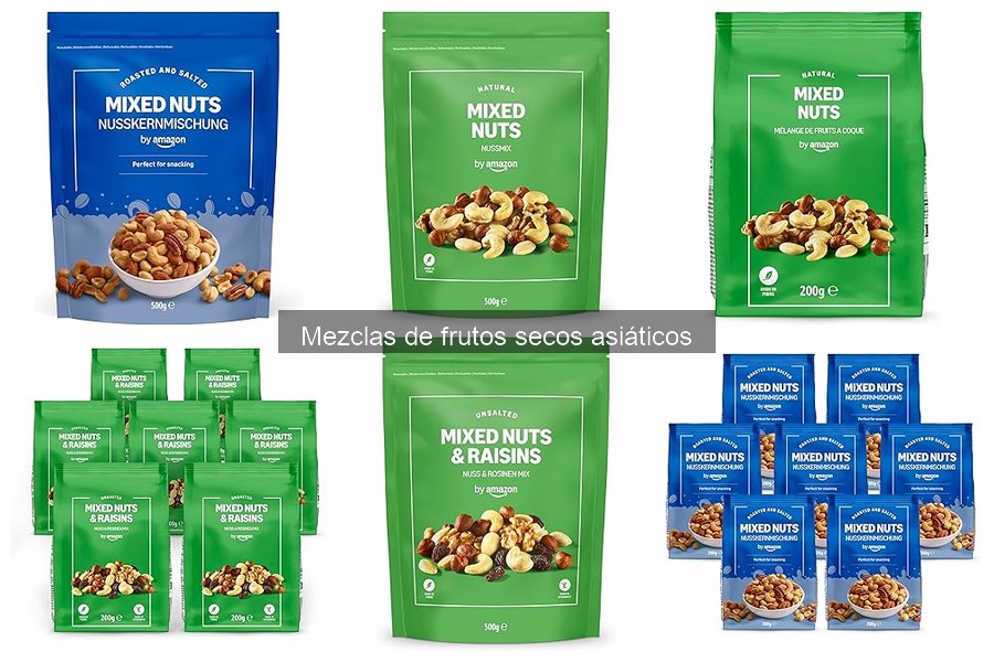 Cómo conservar adecuadamente las mezclas de frutos secos asiáticos
