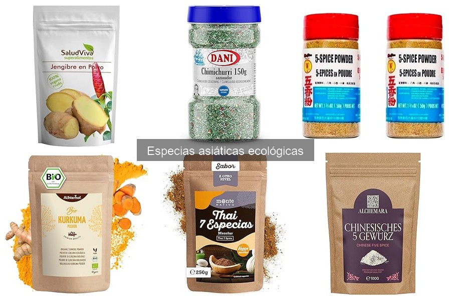 Cómo conservar especias asiáticas ecológicas para mantener su frescura