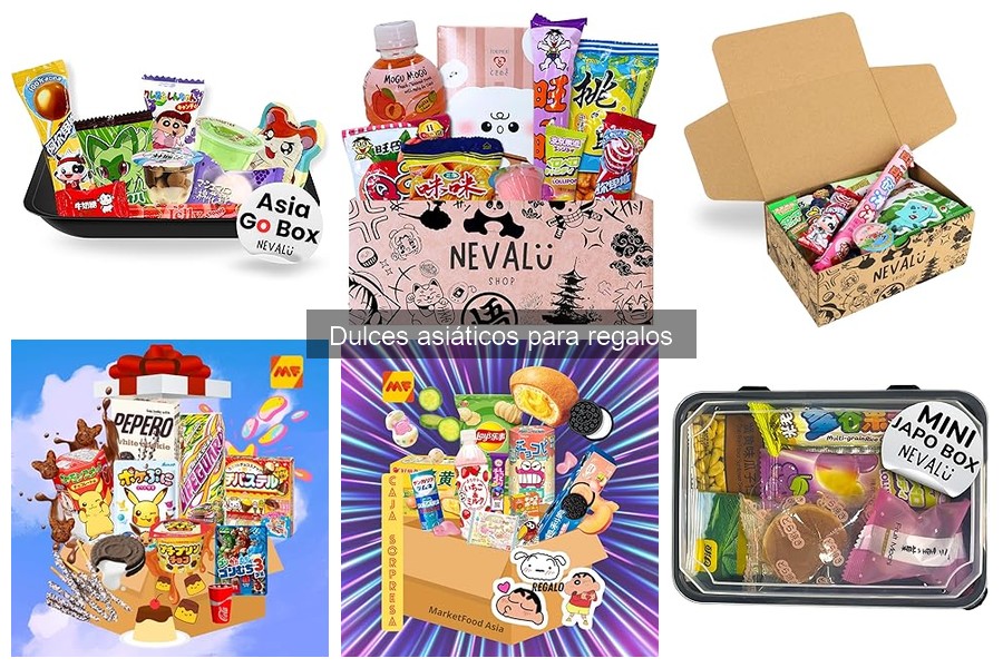 Cómo elegir el dulce asiático ideal para regalar