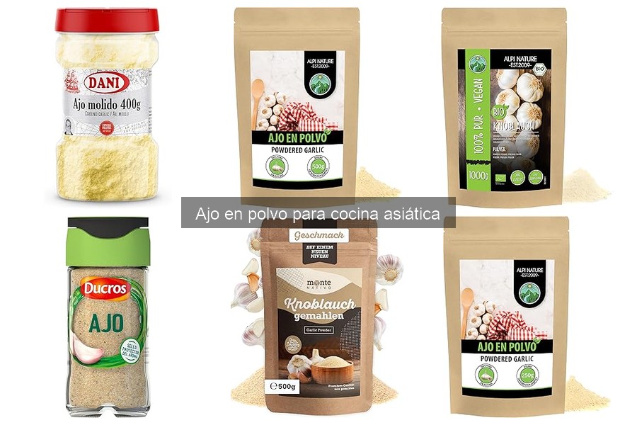 Cómo elegir el mejor ajo en polvo para cocina asiática