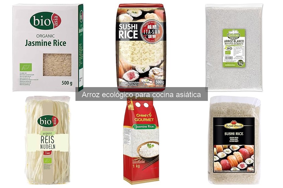 Cómo elegir el mejor arroz ecológico para cocina asiática