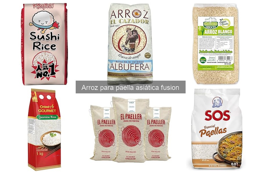 ¿Cómo elegir el mejor arroz para paella asiática fusión?