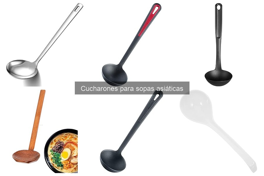 Cómo elegir el mejor cucharón para sopas asiáticas