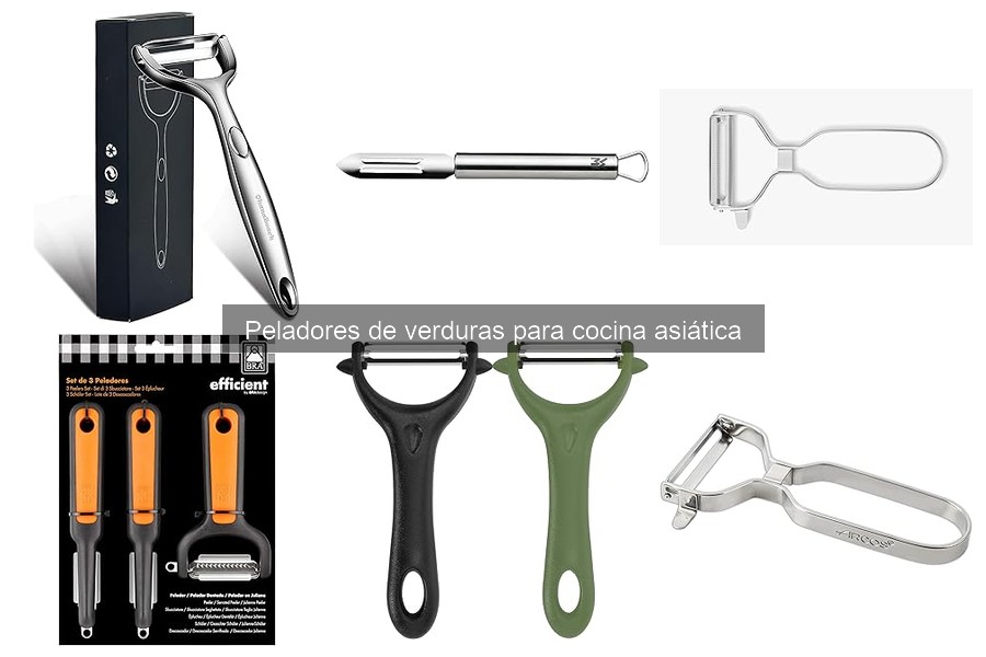 Cómo elegir el mejor pelador de verduras para cocina asiática