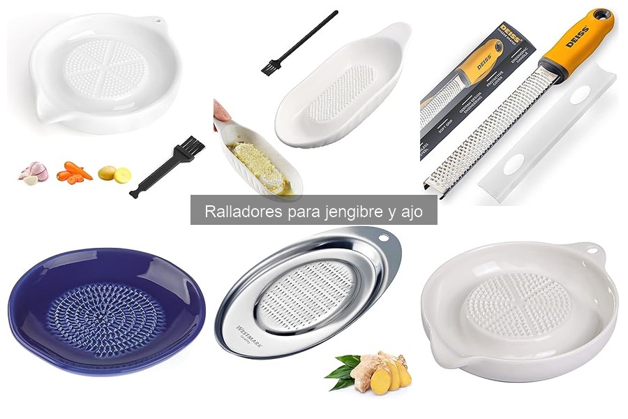 Cómo elegir el mejor rallador para jengibre y ajo