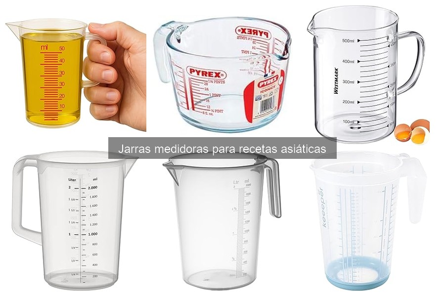 Cómo elegir la jarra medidora ideal para recetas asiáticas