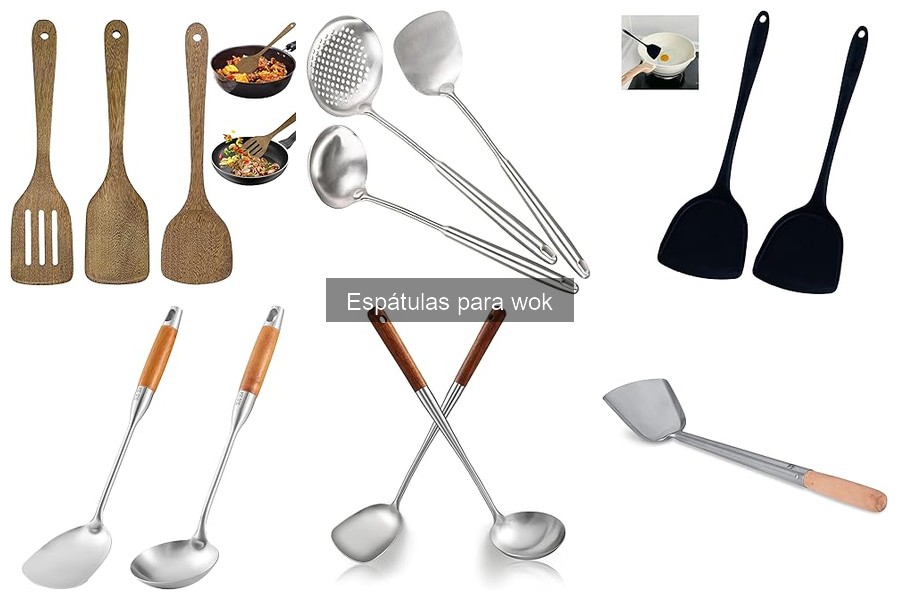 Cómo elegir la mejor espátula para wok: guía completa