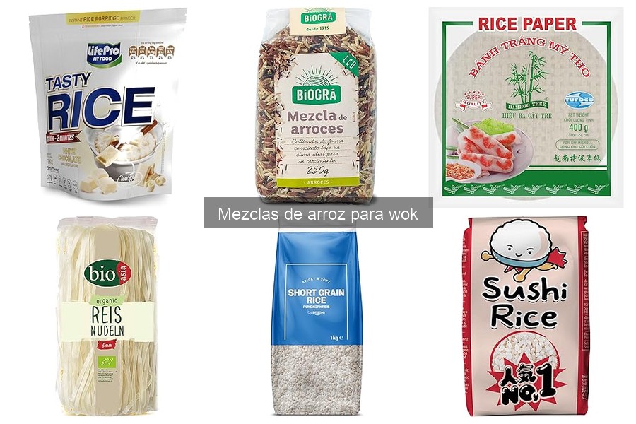 Cómo elegir la mejor mezcla de arroz para wok