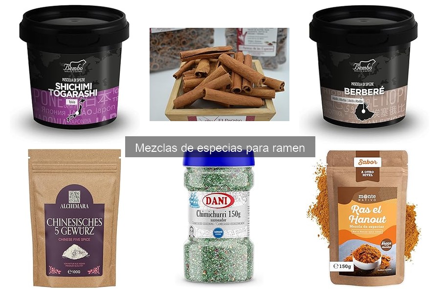 Cómo elegir la mejor mezcla de especias para ramen