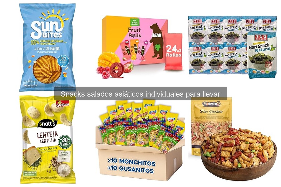 Cómo elegir los mejores snacks asiáticos saludables para niños