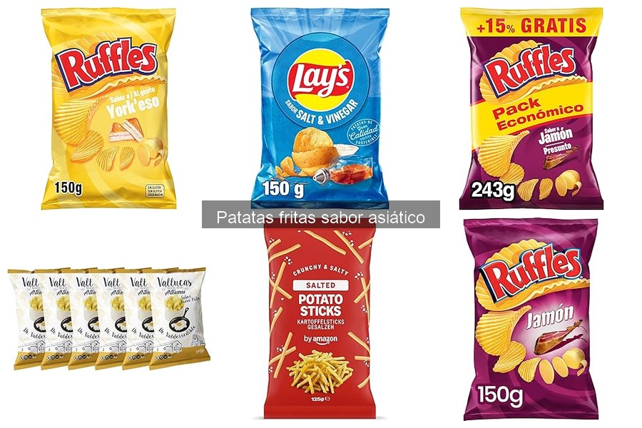 Cómo elegir patatas fritas sabor asiático: guía práctica