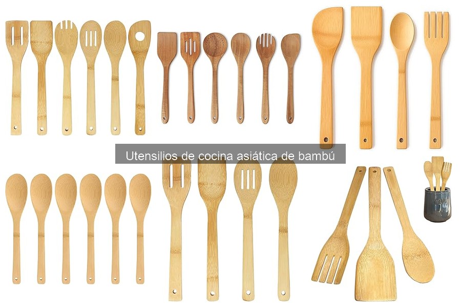Cómo elegir utensilios de cocina de bambú adecuados