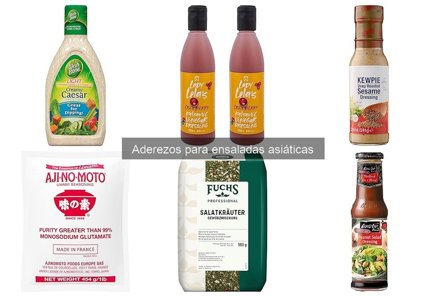 Cómo hacer aderezos para ensaladas asiáticas en casa
