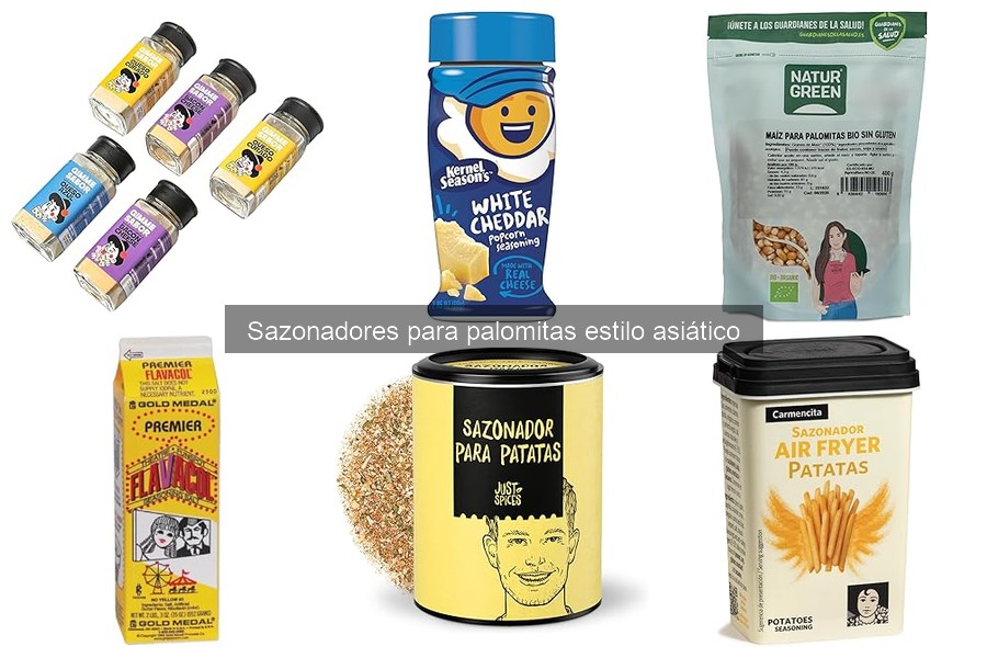Cómo hacer sazonadores para palomitas estilo asiático