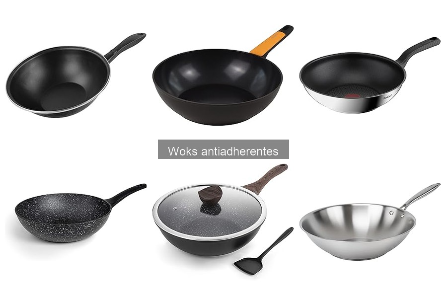 Cómo identificar un wok antiadherente de calidad